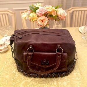 Coach large vintage handbag